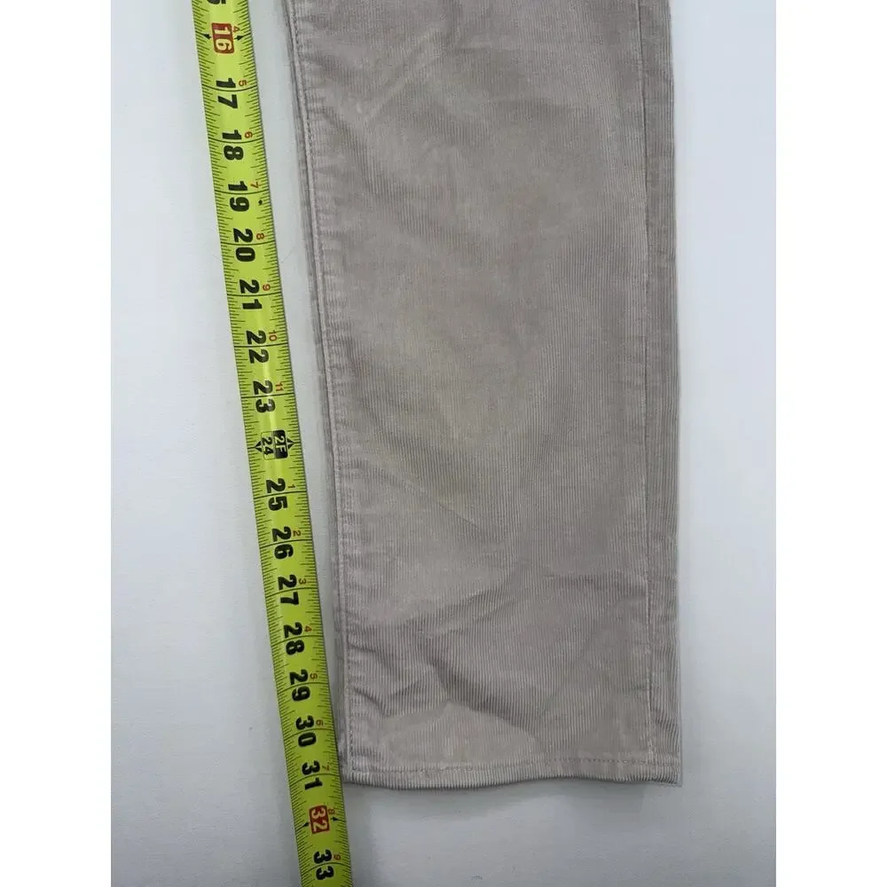 Levis 511 Premium Slim Fit Corduroy Pants Color beige Men’s 33x32